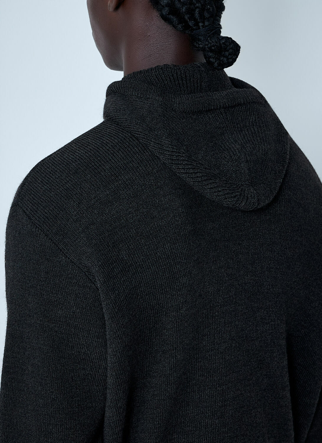 Lemaire Knitted Hooded Sweatshirt