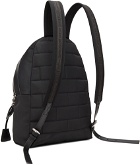 Moschino Black Zip Backpack