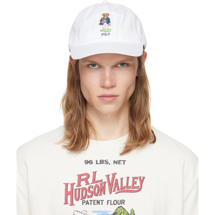Photo: Polo Ralph Lauren White Polo Bear Twill Ball Cap