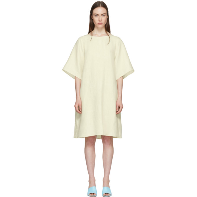 linen dress maxi long sleeve 100% Linen Hooded Pullover Maxi Dress REBECCA, Natural Linen / XL