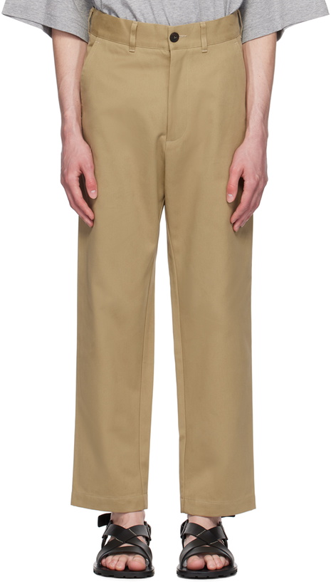 Photo: Studio Nicholson Tan Bill Trousers