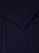 Lardini - Knitted Virgin Wool Blazer - Blue