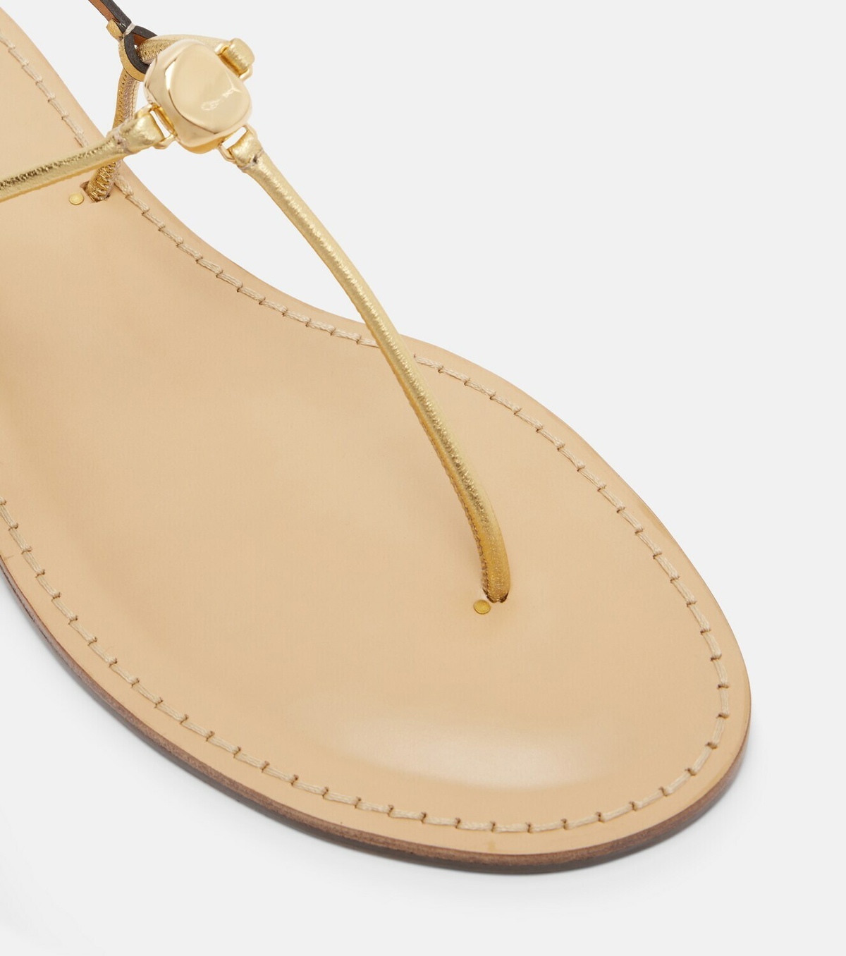 Amanu Naivasha leather thong sandals