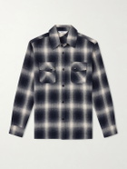 3sixteen - Checked Cotton-Flannel Shirt - Black