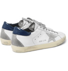 Golden Goose Deluxe Brand - Superstar Distressed Suede and Leather Sneakers - Men - White