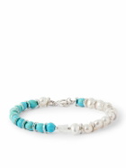 Peyote Bird - Silver Multi-Stone Beaded Bracelet