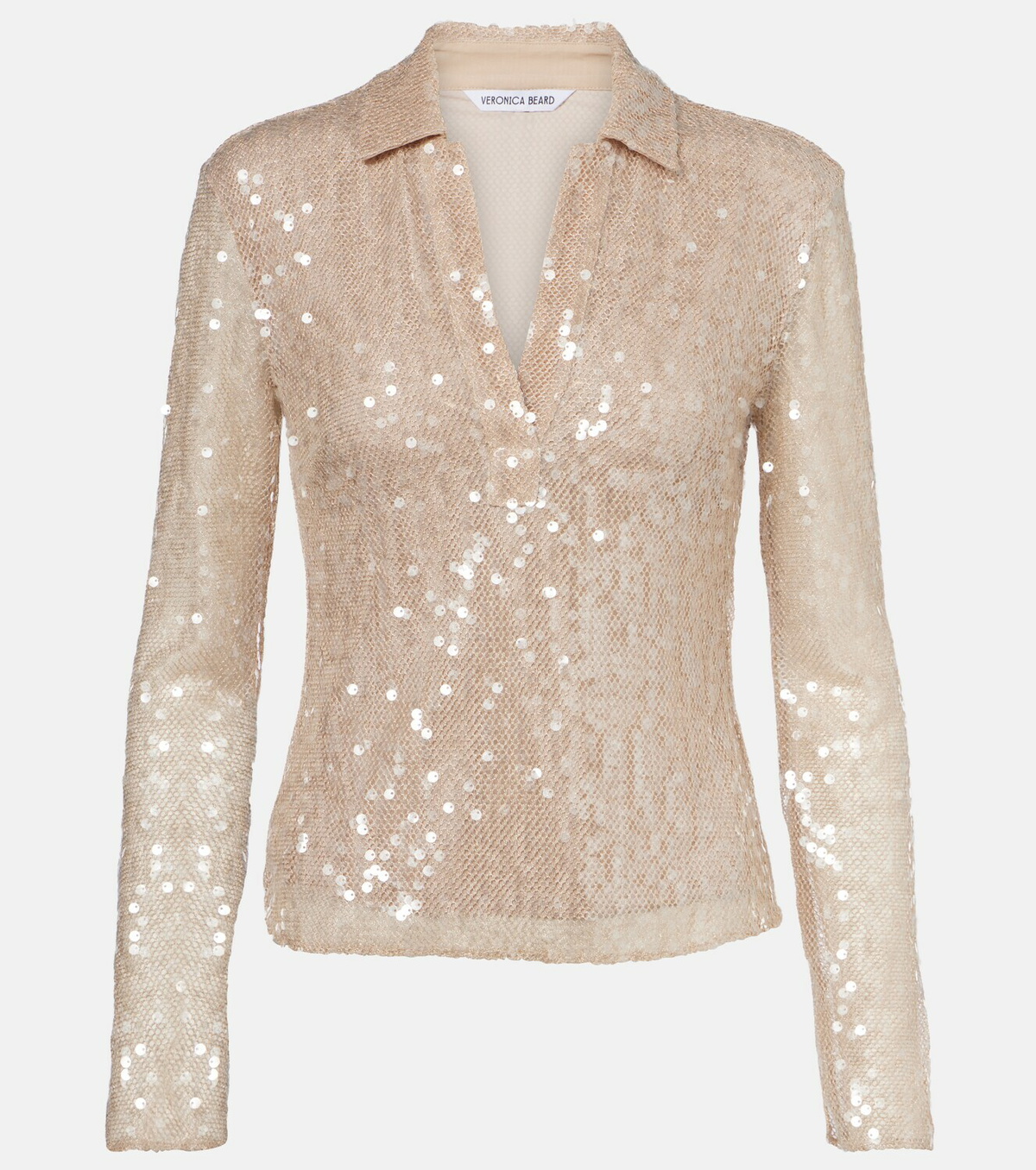 Veronica Beard Meryl sequined blouse