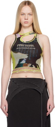 Ottolinger SSENSE Exclusive Multicolor Mesh Tank Top