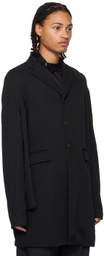 Black Comme des Garçons Black Tailored Coat