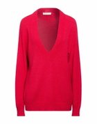 Manila Grace Womens Sweater in Magenta
