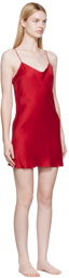 ASCENO Red Lyon Minidress