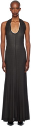 Helmut Lang Black Dancer Maxi Dress
