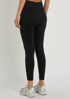 Spanx Ribbed Sculpting Knit Cropped Leggings Black