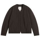 Ranra Men's Ascender Canvas Nylon Jacket And Fleece Lining in Black Coffee