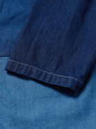 KAPITAL - Kakashi Patchwork Denim Jacket - Blue