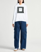 Shoe Womens Sweatshirt in White