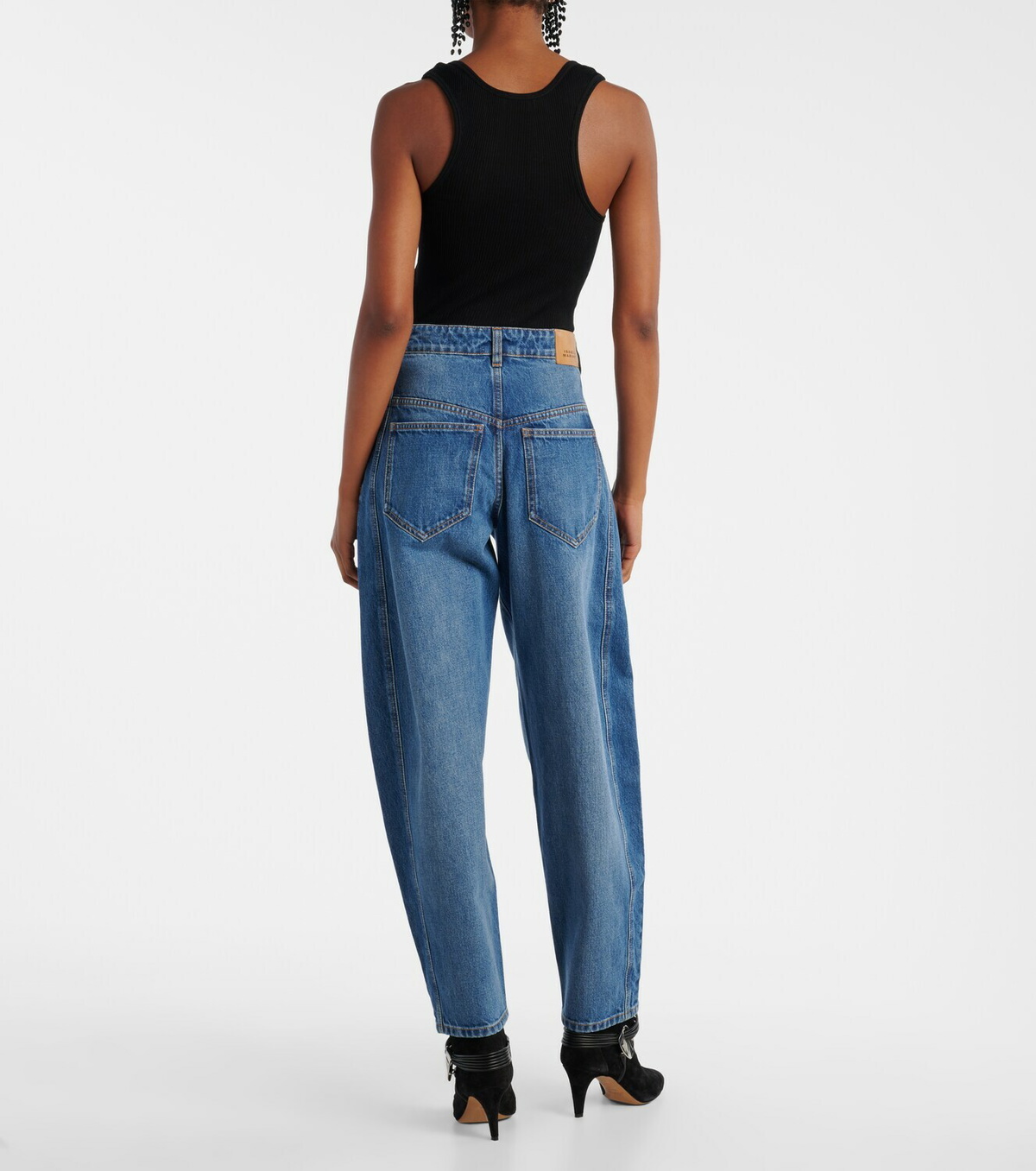 Isabel Marant Oriane barrel-leg jeans