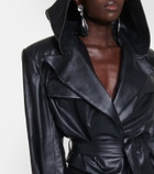 Alexandre Vauthier Cropped leather jacket