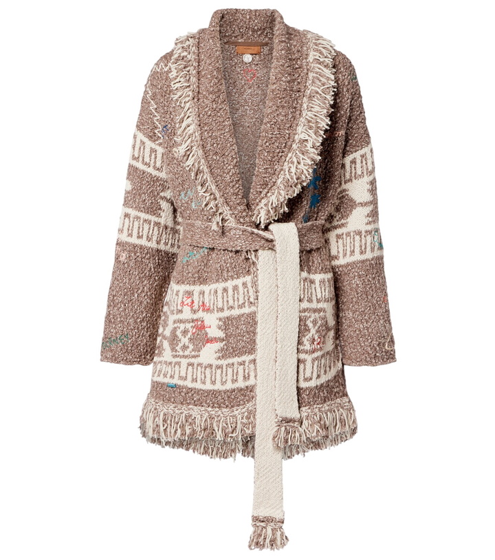 Photo: Alanui Written By The Ocean cotton cardigan