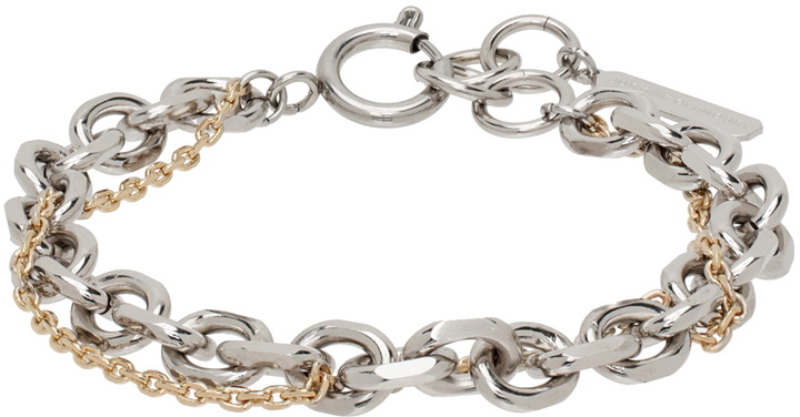 Photo: Justine Clenquet Silver & Gold Dana Bracelet