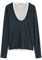 Dorothee Schumacher Layer Love Jersey top Navy
