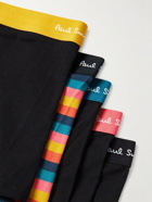 Paul Smith - Five-Pack Stretch-Cotton Boxer Briefs - Multi