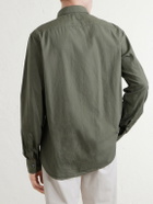 Canali - Cotton-Poplin Shirt - Green