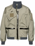 ACRONYM Green Zip-Pocket Bomber Jacket