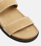 Tory Burch Romy Sport suede slides