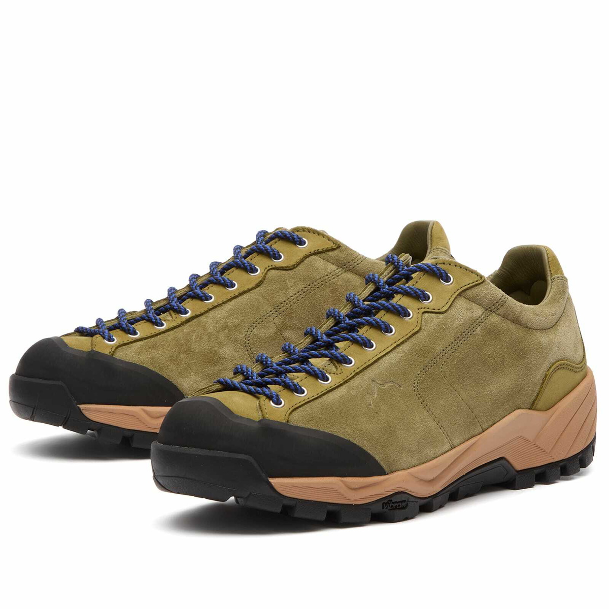 Diemme Men's Movida Low Hiking Shoe in Green Moss Suede