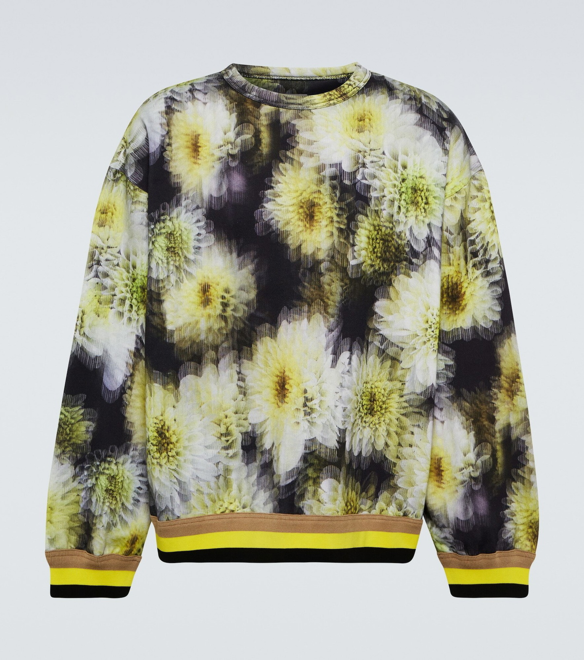 Dries Van Noten - Printed cotton jersey sweatshirt Dries Van Noten