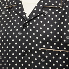 Gucci Men's Polka Dot Vacation Shirt in Black