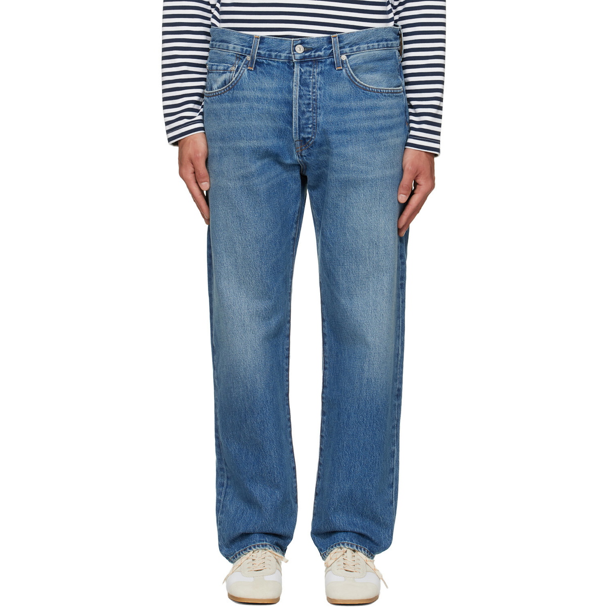 Citizens of Humanity Blue Beau Straight Premium Vintage Jeans