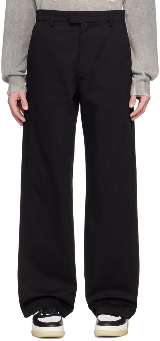 AMIRI Black Baggy Trousers Amiri