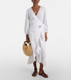 Heidi Klein Linen wrap dress