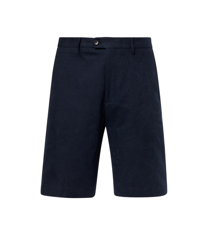 Photo: Etro Cotton-blend Bermuda shorts