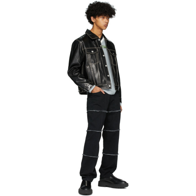 Eytys Black Denim Buck Tar Jacket