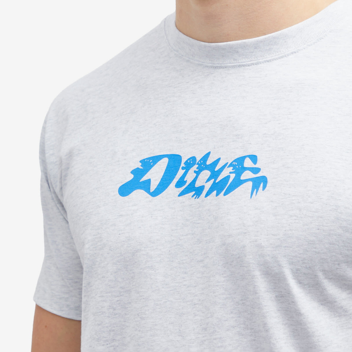 Dime Men's Happy T-Shirt in Ash Dime