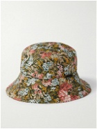 ERDEM - Floral-Print Cotton-Blend Canvas Bucket Hat - Pink