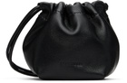 Jil Sander Black Mini Dumpling Bag