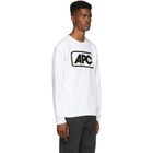 A.P.C. White U.S. Vince Sweatshirt