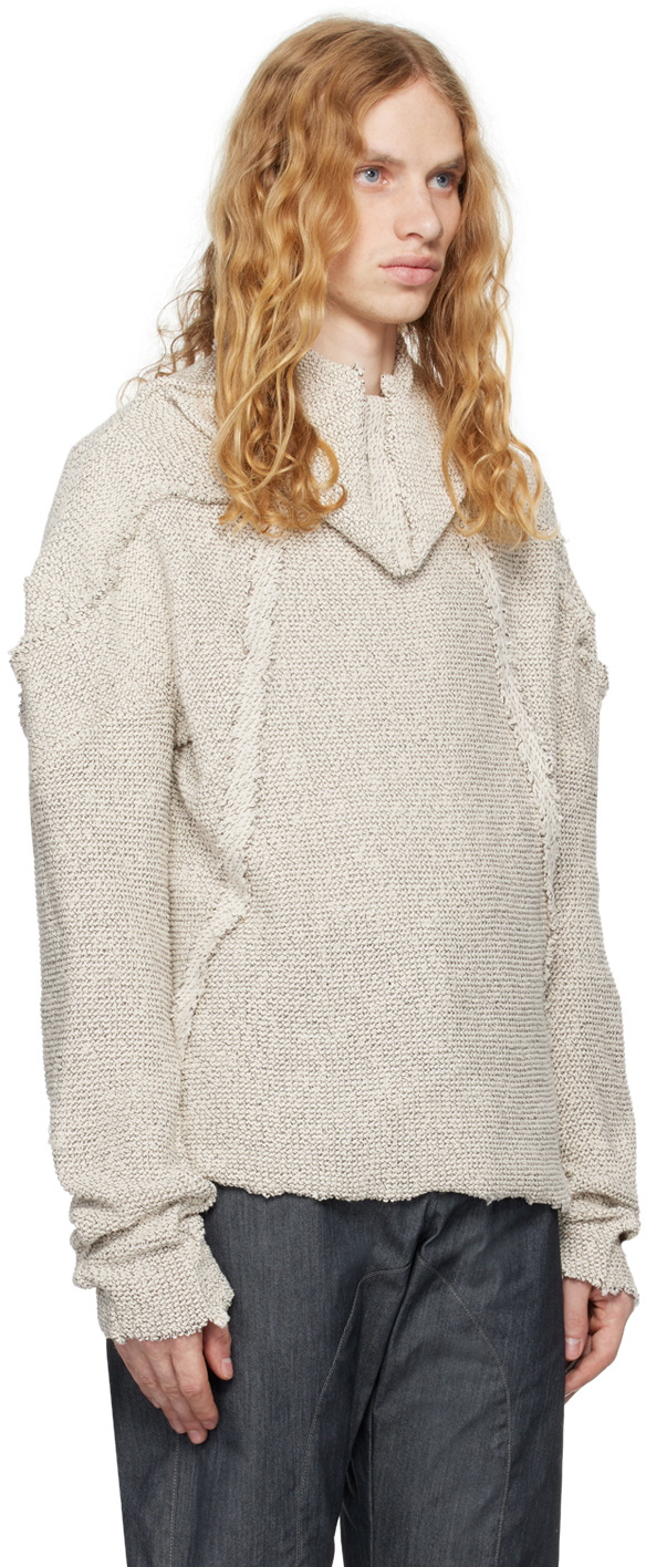 CARNET-ARCHIVE Off-White Nail Turtleneck