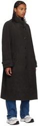 LOW CLASSIC Brown Officer Coat