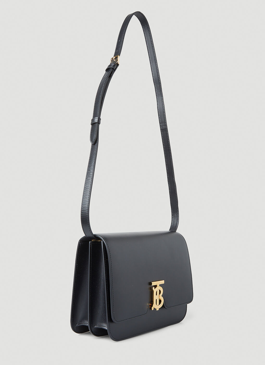 TB Medium Shoulder Bag in Black Burberry