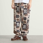 Patta Men's Collage Canvas Pants in Beige