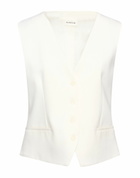 P. a.r. o.s. h. Womens Tailored Vest Ivory