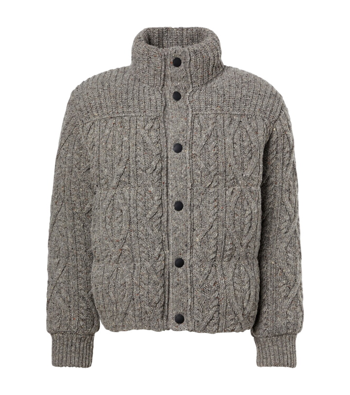 Photo: Moncler Grenoble Après Ski virgin wool down jacket