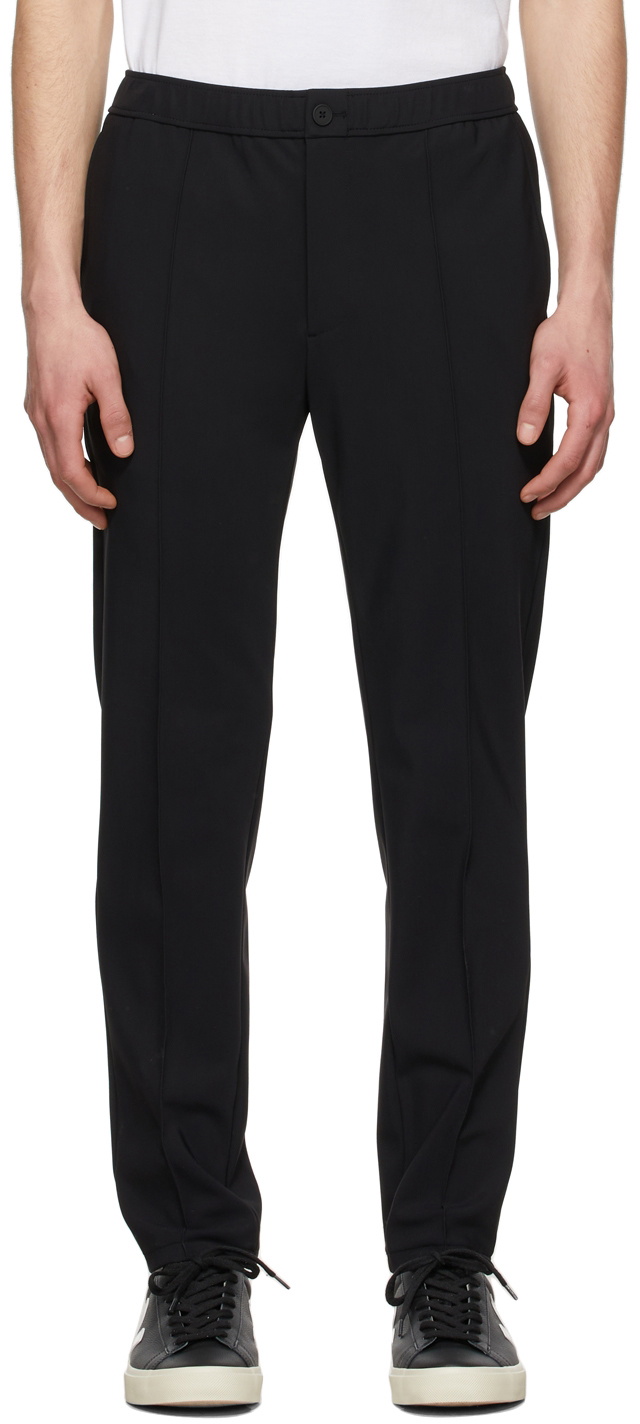 Theory Black Curtis Precision Pointe Trousers Theory