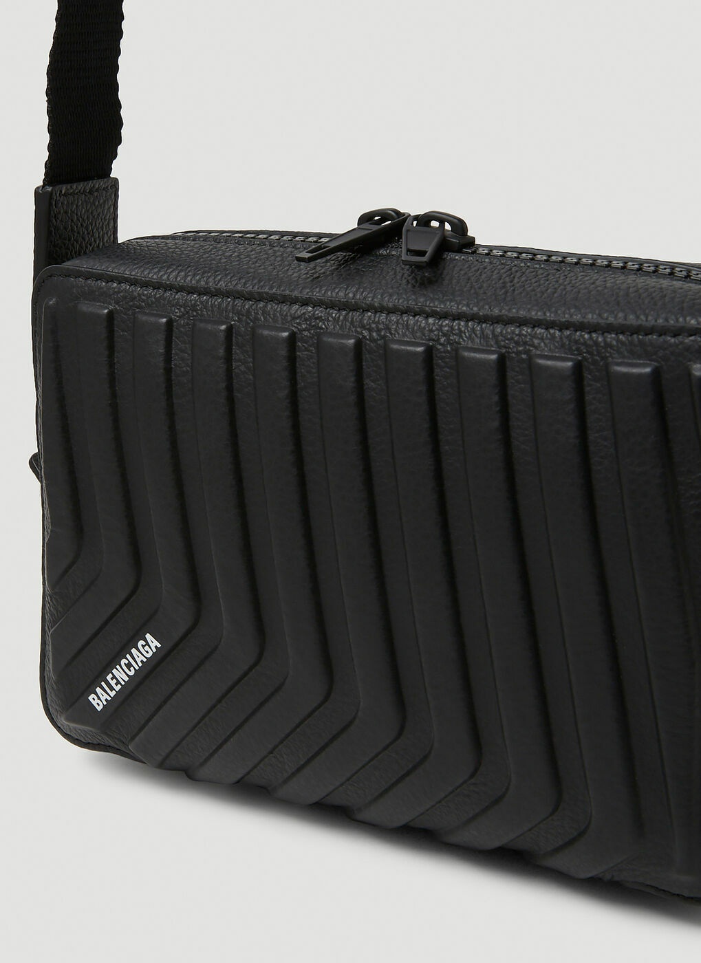 Car Leather Crossbody Bag in Black - Balenciaga