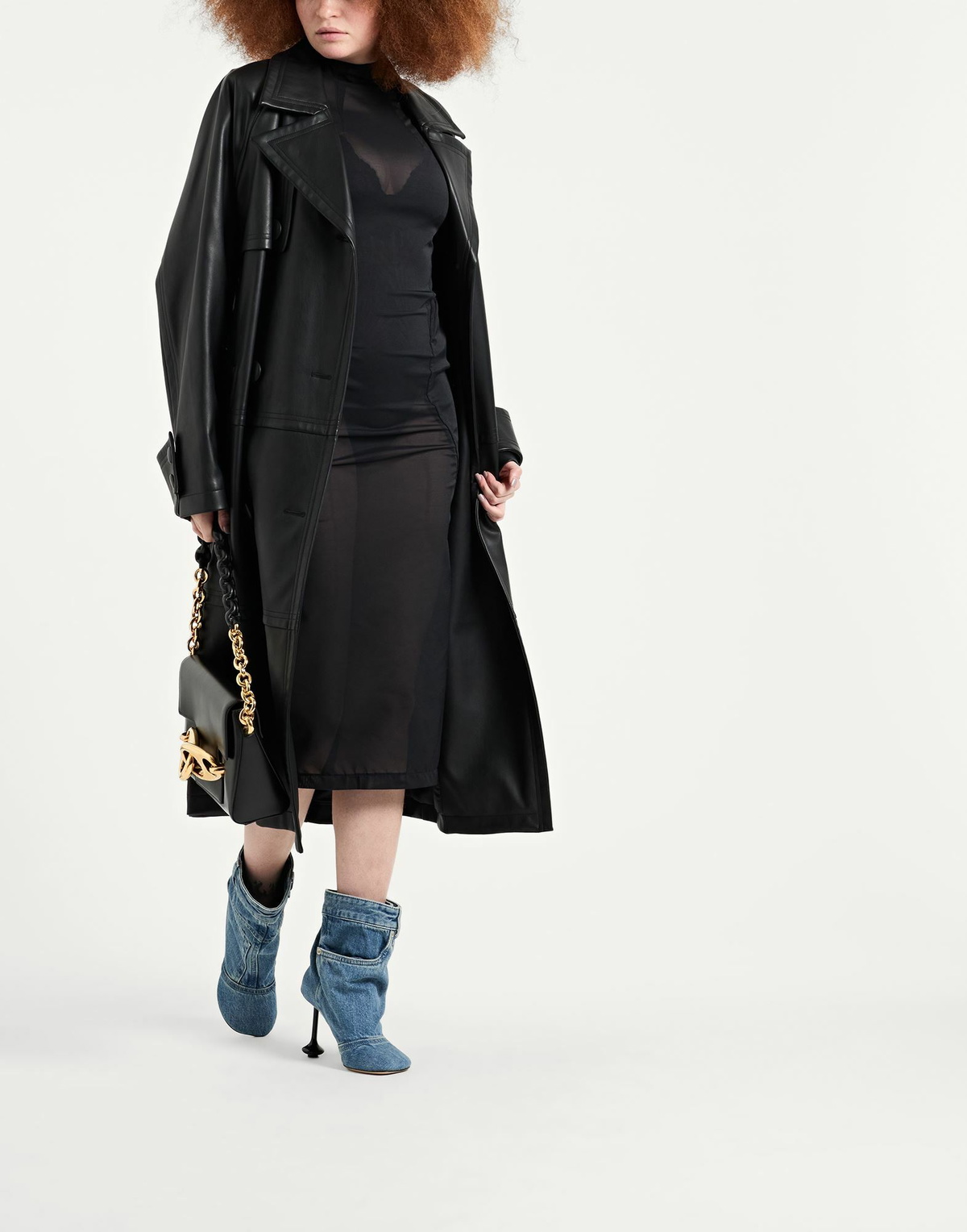 Alaïa Womens Midi dress in Black